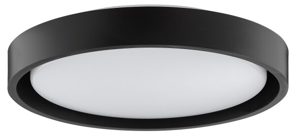 Brilliant - LED плафон SONORA LED/12W/230V 3000K Ø 31 см черен