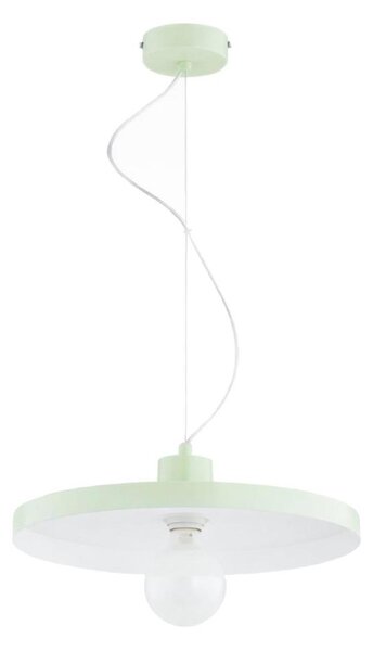 Полилей на кабел ETERI 1xE27/15W/230V в цвят мента