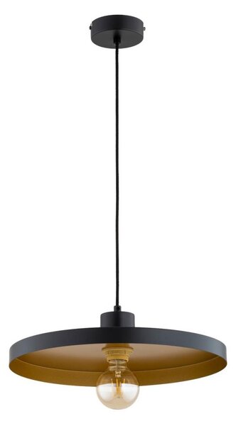Полилей на кабел ETERI 1xE27/15W/230V черен/златен