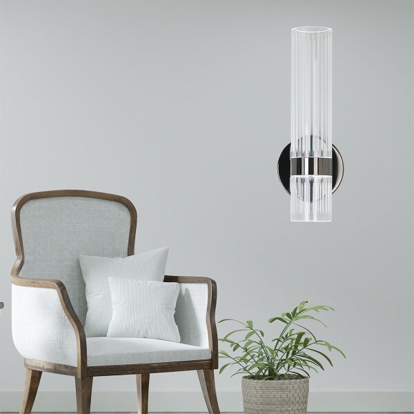 LED стенен аплик AMBIENTE LED/6W/230V 3000/4000/6000K черен
