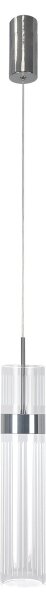 LED полилей на кабел AMBIENTE LED/6W/230V 3000/4000/6000K лъскав хром