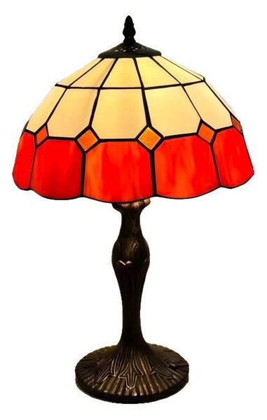 Brilagi - Tiffany витражна настолна лампа SIENNA 1xE27/60W/230V