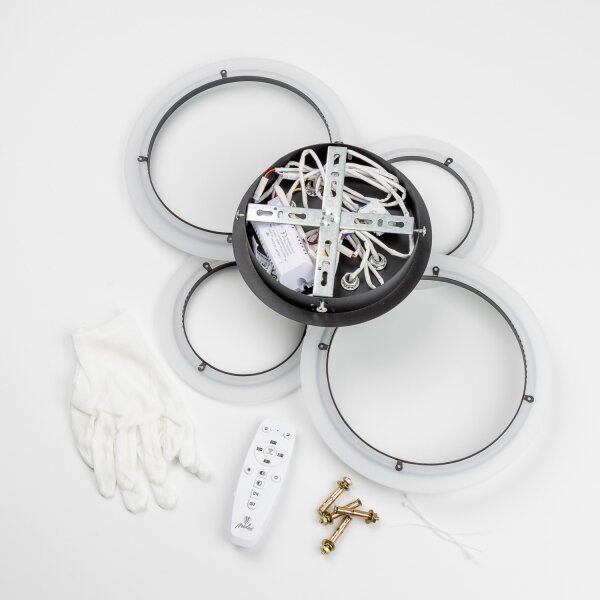 Brilagi - Димируем LED плафон ORBITS LED/50W/230V 3000-6500K + дистанционно управление