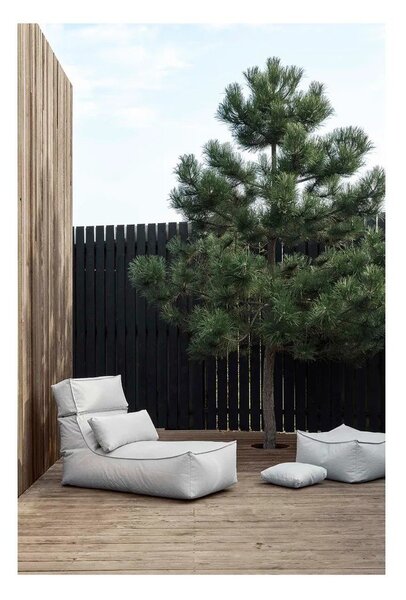 Бежов подплатен градински шезлонг STAY - Blomus