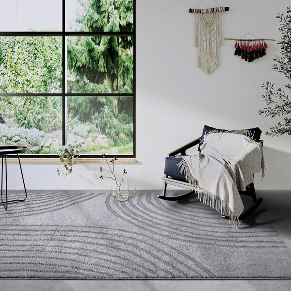 Сив килим 120x170 cm Pigment Light Grey – Elle Decoration