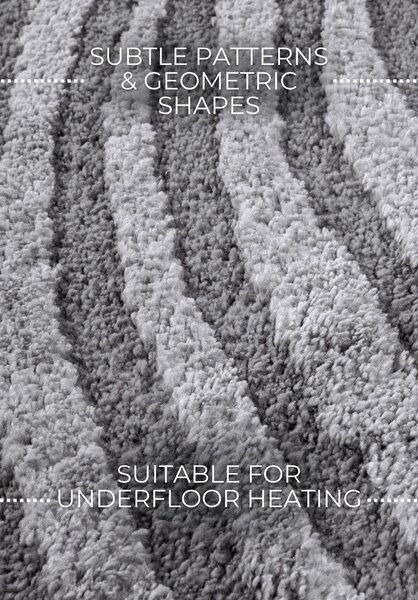 Сив килим 120x170 cm Pigment Light Grey – Elle Decoration