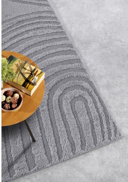 Сив килим 120x170 cm Pigment Light Grey – Elle Decoration
