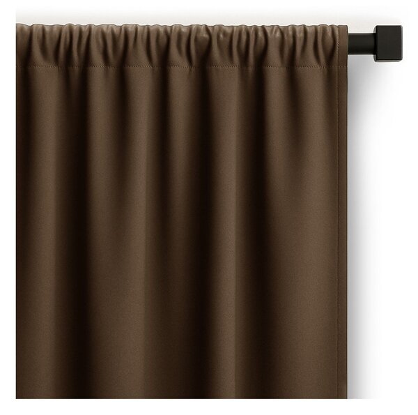 Кафяво затъмняващо перде 140x270 cm Carli – Restilo