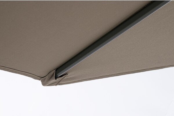 Кафяво-сив чадър ø 270 cm Kalife – Bizzotto