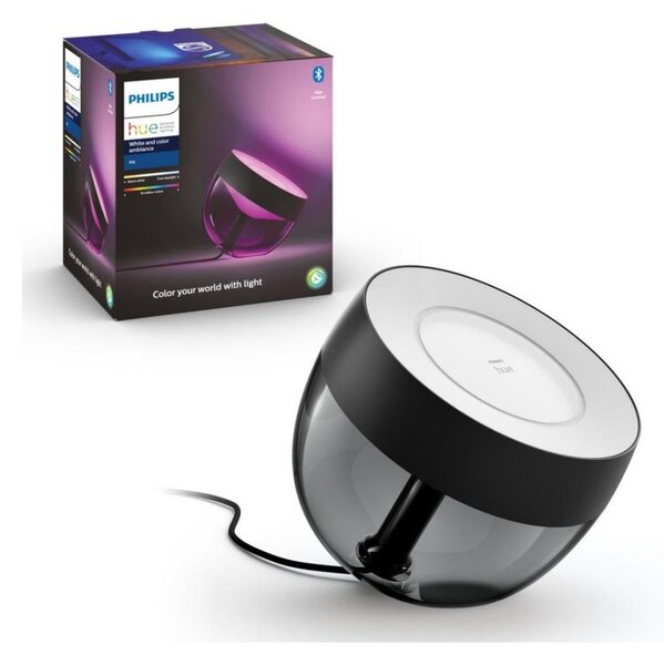 Philips - LED RGB Димируема настолна лампа Hue IRIS LED/8,2W/230V черна