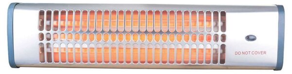 Печка за баня Rosberg R51972B, 1200W, Кварц, 3 тръби, 3 нива, IPX4, Сребрист