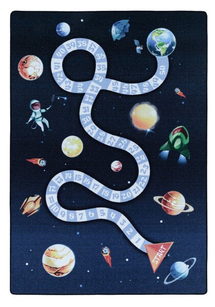 Тъмносин детски килим 120x170 cm Play Space – Ayyildiz Carpets