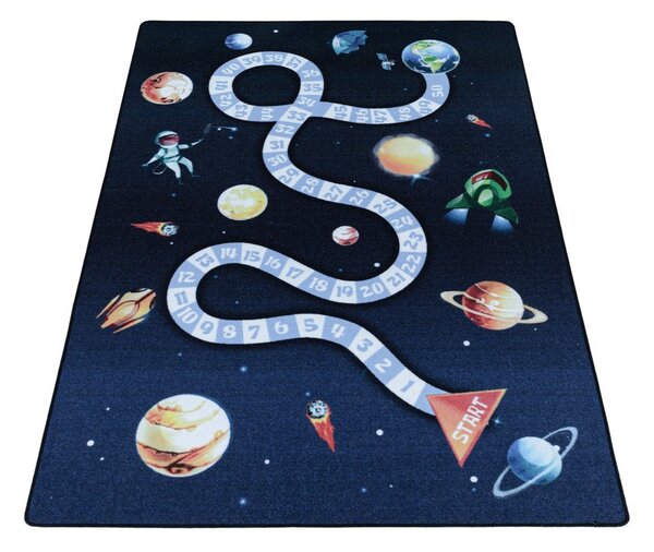 Тъмносин детски килим 120x170 cm Play Space – Ayyildiz Carpets