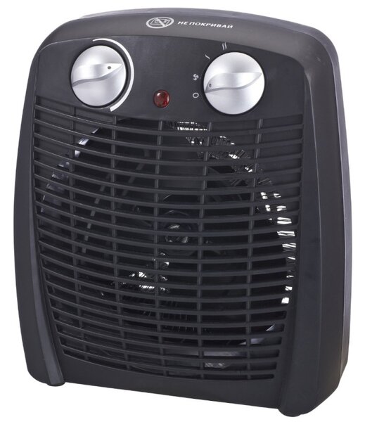 Вентилаторна печка Voltz V51970C, 2000W, 3 степени, Охлаждане, Черен