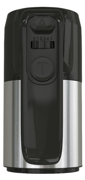 Ръчен миксер Tesla MX301BX, 300W, 5 скорости, Турбо, Инокс/Черен