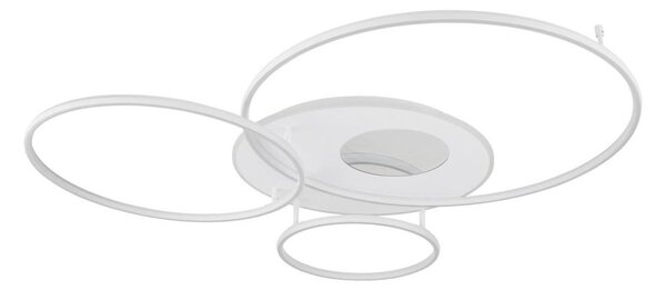 Globo 48466-70W-LED Димируемо таванно осветително тяло INVERTINA 70W/230V 105x26,5 cm сребристо+ДУ
