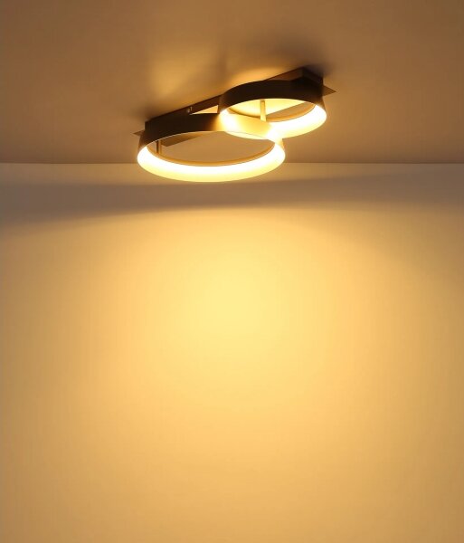 Globo 48048D1 - LED таванно осветително тяло SYRAKUS LED/24W/230V 3000K 50x35 см