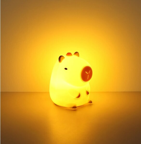 Globo 2874-LED RGBW Димируемо, презареждаемо детско нощно осветление CAPYBARA LED/1,5W/5V 1200 mAh капибара