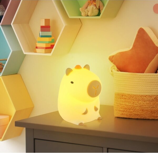 Globo 2874-LED RGBW Димируемо, презареждаемо детско нощно осветление CAPYBARA LED/1,5W/5V 1200 mAh капибара