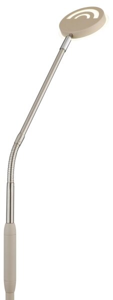 Globo 58504SSA - Димируема сензорна подова LED лампа SILVIO LED/6,5W/230V бежова
