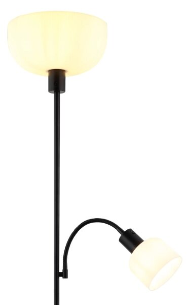 Globo 59947B - Подова лампа HINTON 1xE27/40W/230V + 1xE14/25W