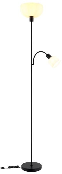 Globo 59947B - Подова лампа HINTON 1xE27/40W/230V + 1xE14/25W