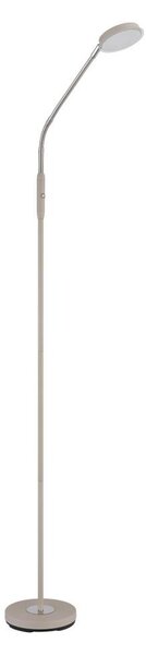 Globo 58504SSA - Димируема сензорна подова LED лампа SILVIO LED/6,5W/230V бежова