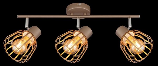 Globo 54663-3 - Насочващо осветително тяло OLIN 3xE27/40W/230V