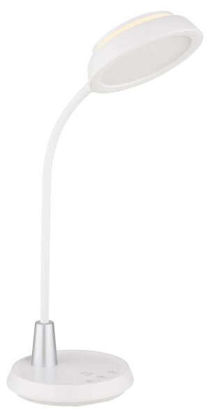 Globo 58496W - LED димируема сензорна настолна лампа KIRK LED/12W/230V бяла