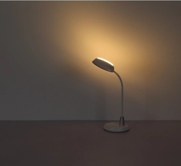 Globo 58496W - LED димируема сензорна настолна лампа KIRK LED/12W/230V бяла