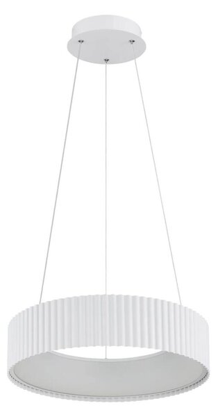 Globo 15924W - LED полилей на кабел KEMP LED/45W/230V диаметър 46 cm бял