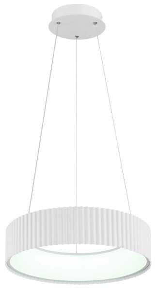 Globo 15924W - LED полилей на кабел KEMP LED/45W/230V диаметър 46 cm бял