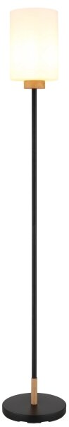 Globo 15977S - Подова лампа ROWENA 1xE27/60W/230V черна/бяла