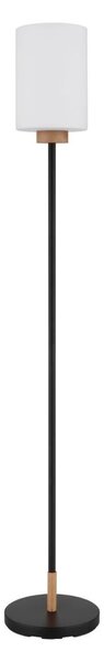 Globo 15977S - Подова лампа ROWENA 1xE27/60W/230V черна/бяла