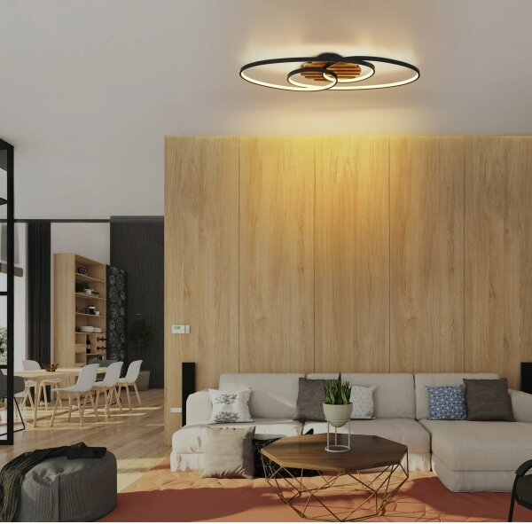 Globo 67362-42 - LED плафон TISHA I LED/40W/230V 3000K 85x30 cm