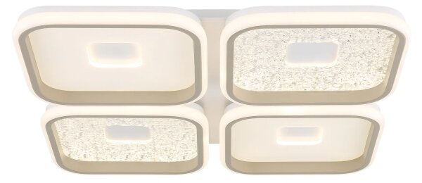 Globo 48097-60 - Димируемо LED таванно осветително тяло MOSAIKO LED/55W/230V 54x54 cm+дистанционно управление