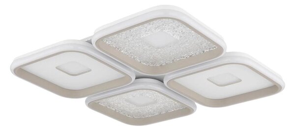 Globo 48097-60 - Димируемо LED таванно осветително тяло MOSAIKO LED/55W/230V 54x54 cm+дистанционно управление