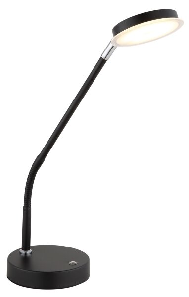 Globo 58504TS - LED димируема сензорна настолна лампа SILVIO LED/6,5W/230V черна