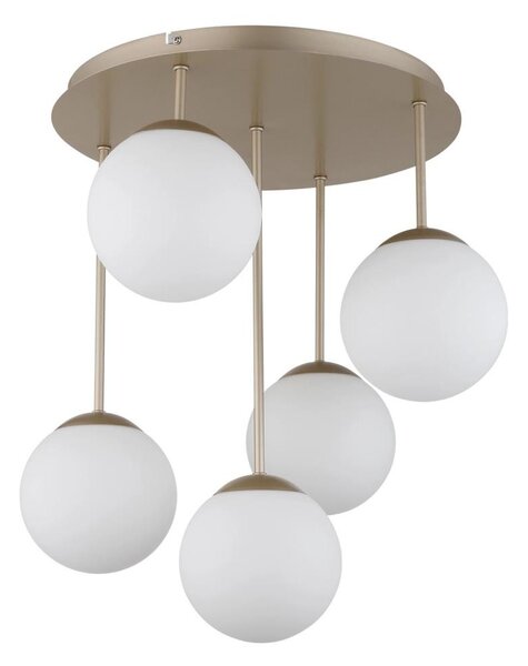 Globo 47441-5CH - Плафон HARMON 5xE14/25W/230V месинг
