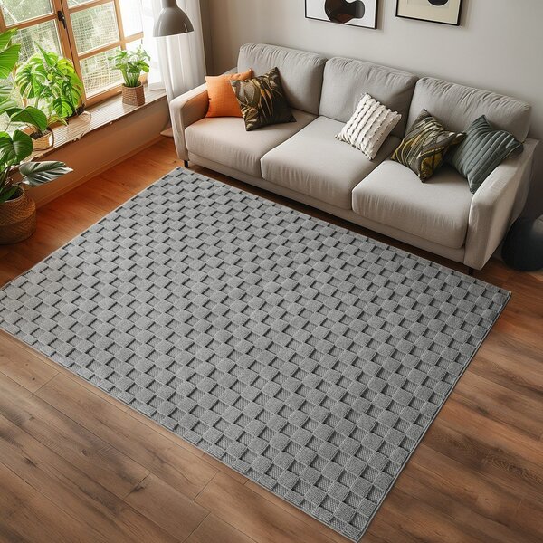 Сив килим 60x110 cm Helix 2203 – Ayyildiz Carpets