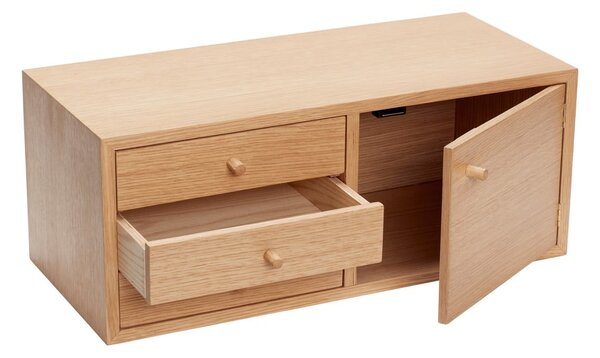 Висящо шкафче от декор от дъб естествено 50x20 cm Piccolo – Hübsch