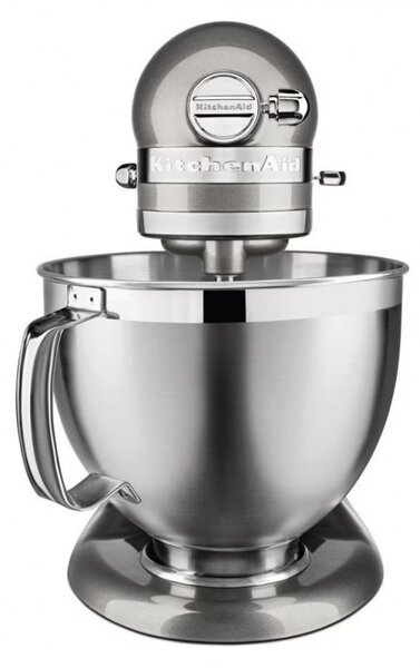 Планетарен миксер Artisan Elegance KitchenAid 5KSM185PSEMS, 300W, 4.8 л, Direct drive, 10 скорости, Инокс