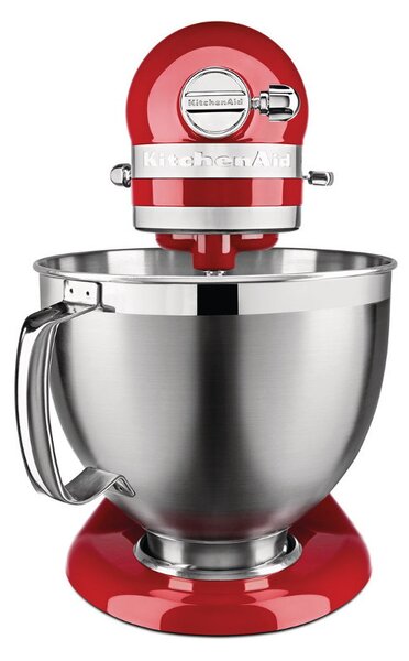 Планетарен миксер Artisan Elegance KitchenAid 5KSM185PSEER, 300W, 4.8 л, Direct drive, 10 скорости, Червен