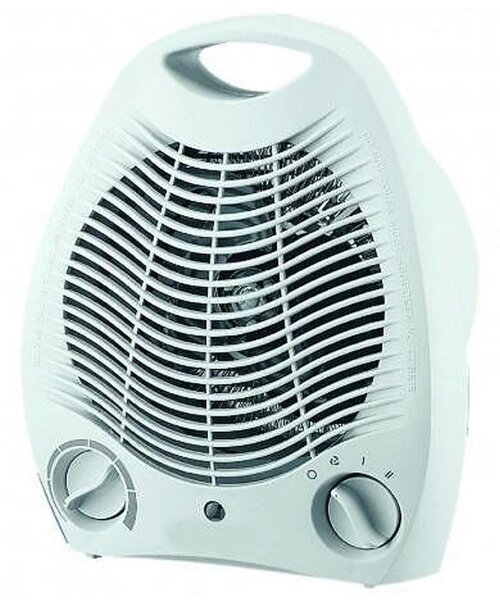 Вентилаторна печка Reverie RFH-7307, 2000W, 2 степени, 3 режима, Защита от прегряване, Индикаторна лампичка, Бял