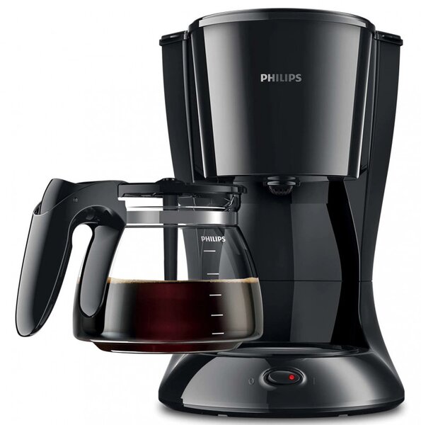 Кафемашина Philips HD7461-20-BL, 1000W, 1,2 Л, Aroma Twister, Индикатор за нивото на водата, Таймер, Черен