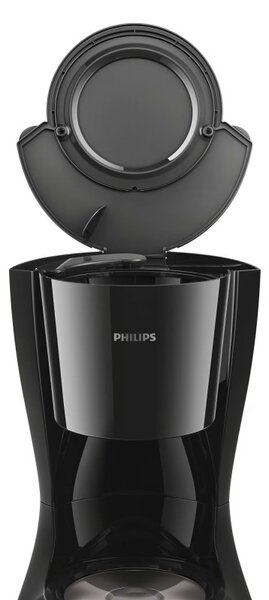 Кафемашина Philips HD7461-20-BL, 1000W, 1,2 Л, Aroma Twister, Индикатор за нивото на водата, Таймер, Черен