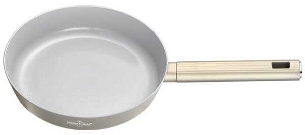 Тиган Swiss Haus SH-SCFP24CH, Ø24x4.9 см, Sapphire-керамично покритие, Без PTFE/PFAS/PFOA, Индукция, Шампанско