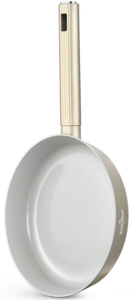 Тиган Swiss Haus SH-SCFP24CH, Ø24x4.9 см, Sapphire-керамично покритие, Без PTFE/PFAS/PFOA, Индукция, Шампанско