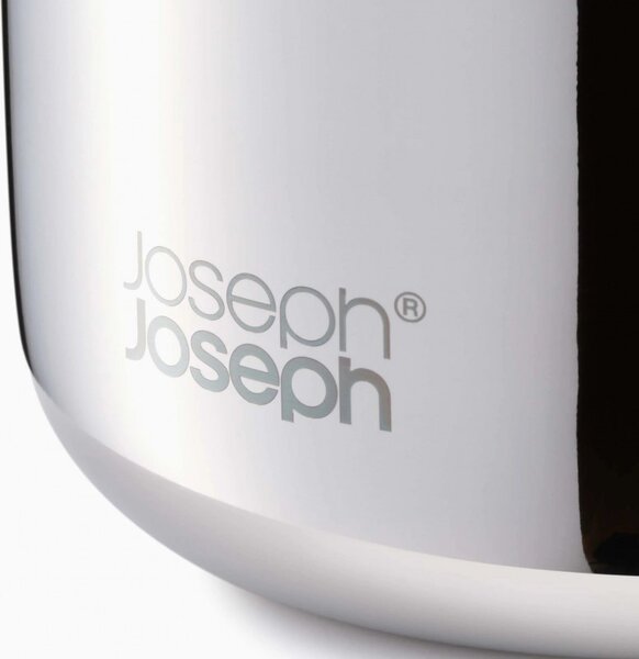 Поставка за четки за зъби Joseph Joseph EasyStore Luxe 70580, Разглобяема, Неръждаема стомана, Сив/Инокс