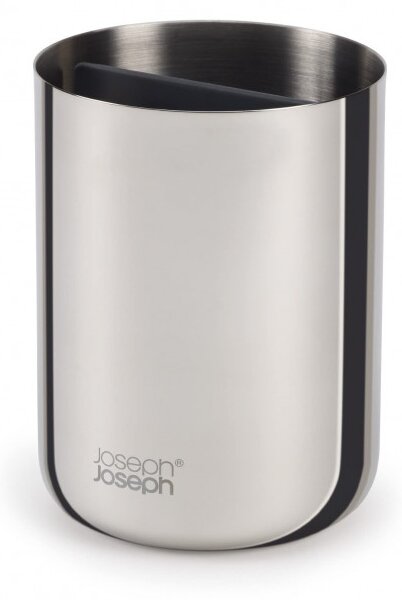 Поставка за четки за зъби Joseph Joseph EasyStore Luxe 70580, Разглобяема, Неръждаема стомана, Сив/Инокс